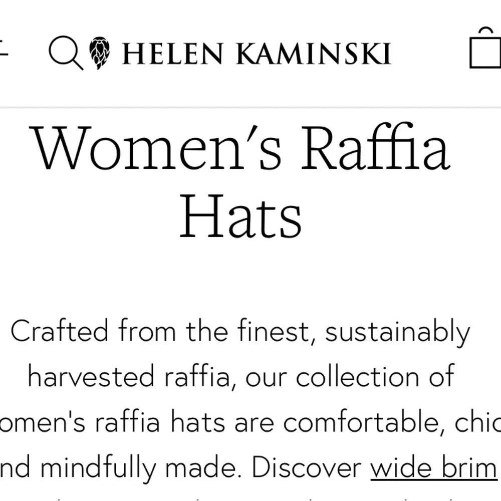 Designer sun hat - Picture 5 of 7